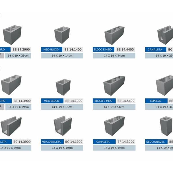 Bloco Feito de Concreto na Cidade Dutra - Blocos de Concreto Preços