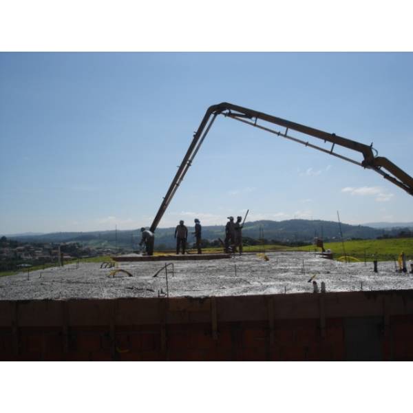 Preços de Locação de Bomba de Concreto em Cajamar - Concreto Usinado Bombeável