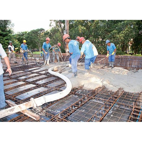 Valor de Concretagens no Pacaembu - Serviço de Concretagem